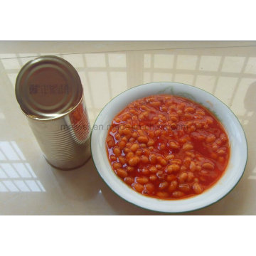 Konservierte Konserven Baked Bean in Tomatensauce